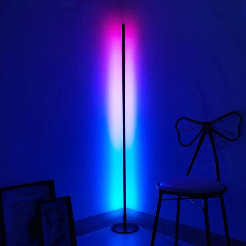 Multicolor LED floor lamp with app control