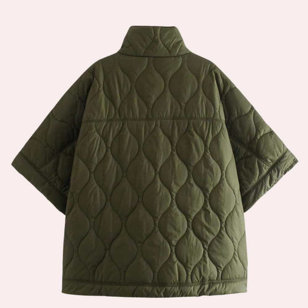 Women's Lightweight Transitional Jacket with Quilted Design
