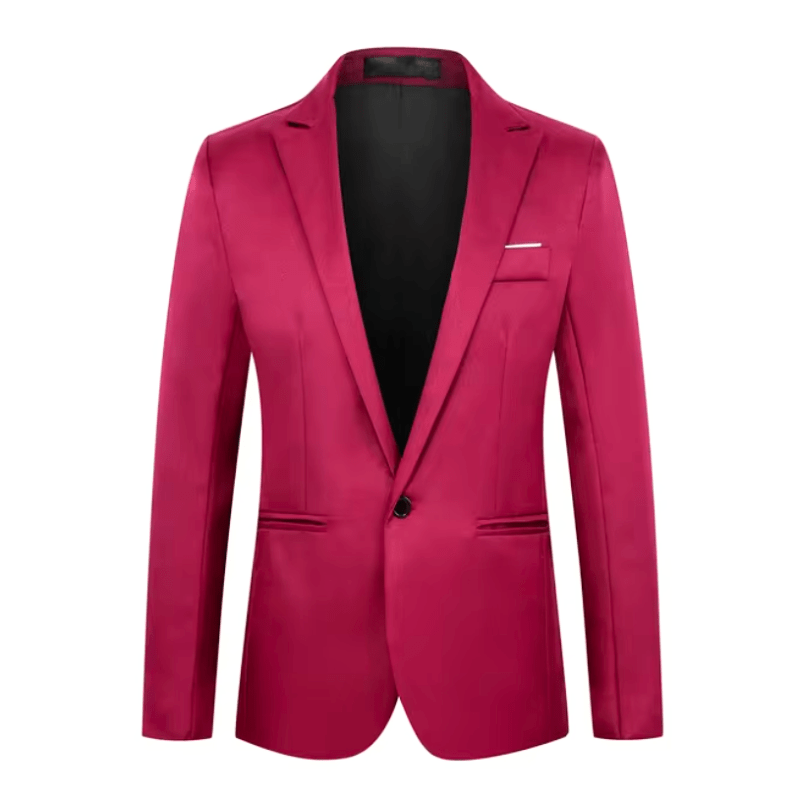 Men's Blazer with Classic Design 