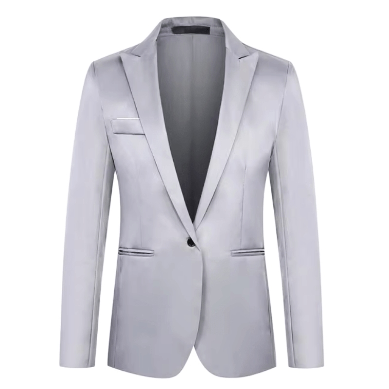 Men's Blazer with Classic Design 