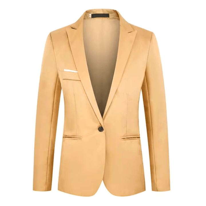 Men's Blazer with Classic Design 