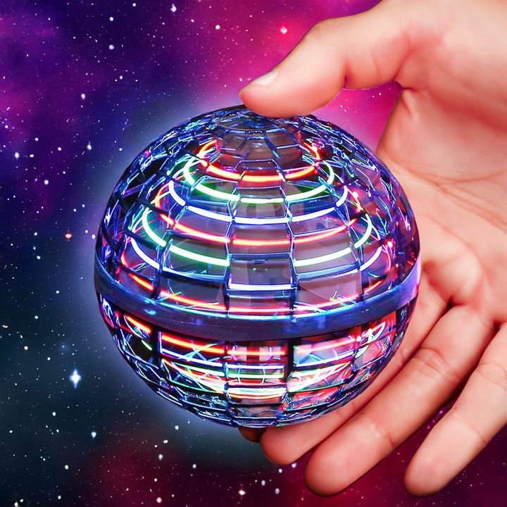 Floating Flying Orb Ball with LED &amp; USB Charging for Children &amp; Adults