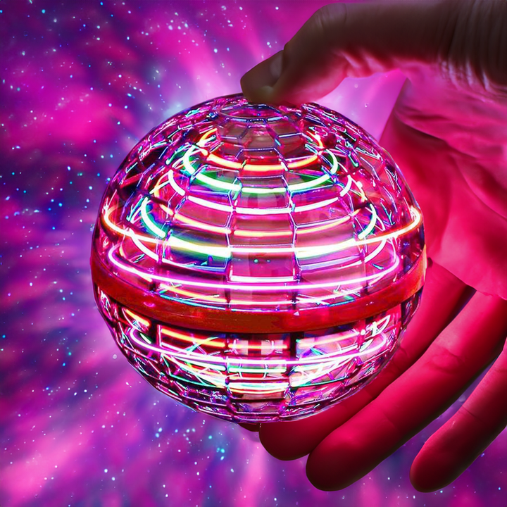 Floating Flying Orb Ball with LED &amp; USB Charging for Children &amp; Adults