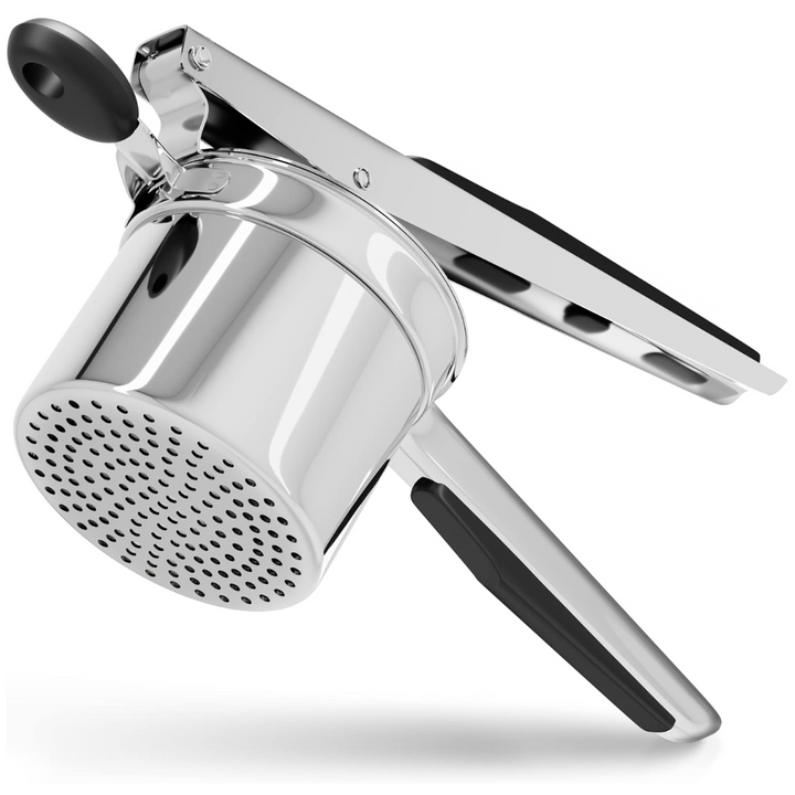 Heavy-duty stainless steel potato masher for creamy mashed potatoes