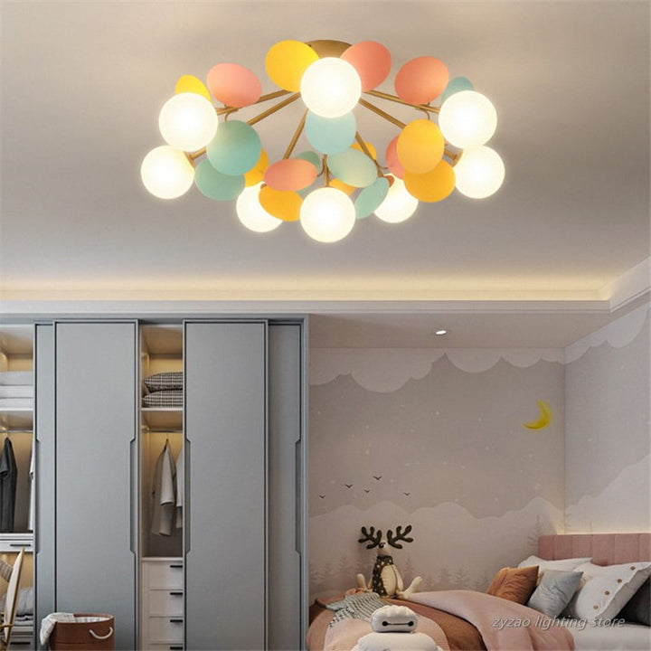 Estel Colorful LED Ceiling Light for Children's Room