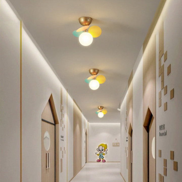Estel Colorful LED Ceiling Light for Children's Room