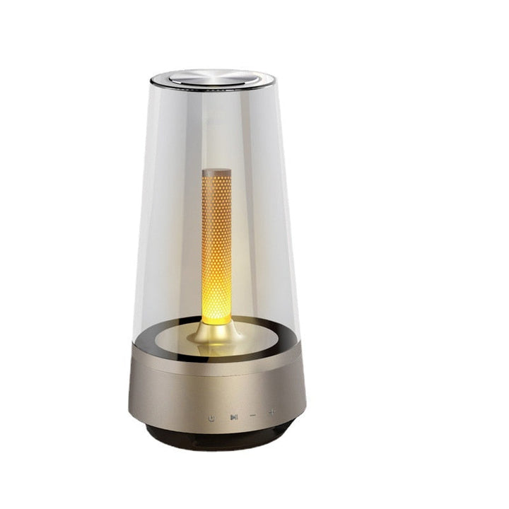 Portable night light speaker – Bluetooth &amp; warm white light