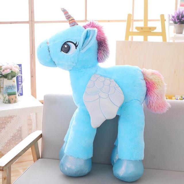 Giant Unicorn Plush Toy – Cuddly Stuffed Horse for Children 