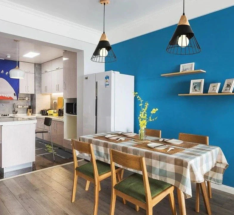 Vintage-style pendant light – iron, E27 &amp; modern in black/white