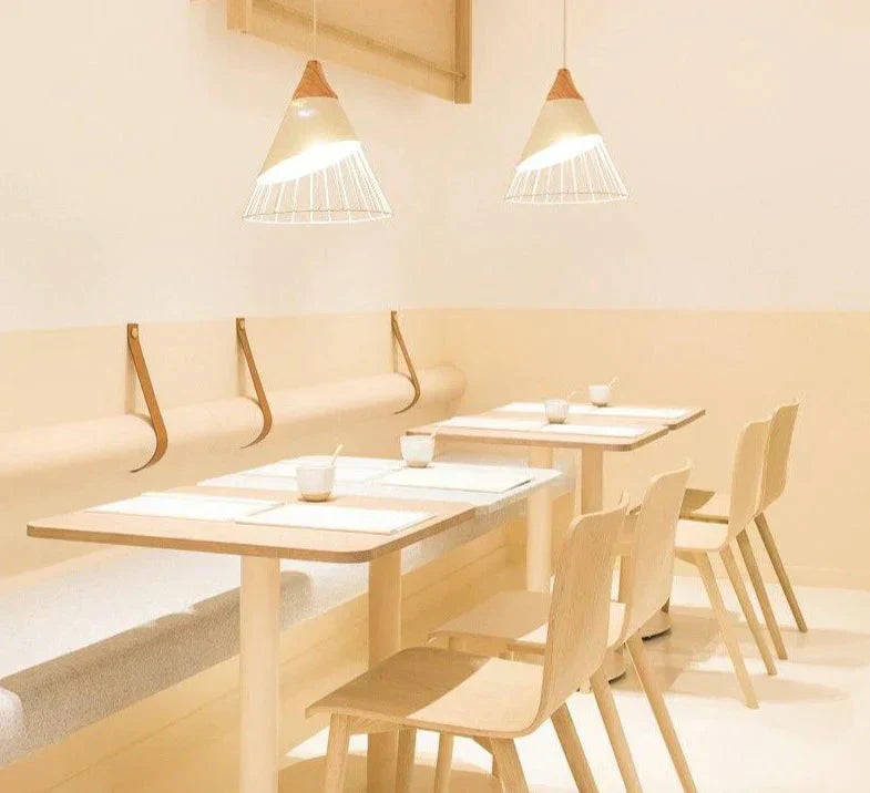 Vintage-style pendant light – iron, E27 &amp; modern in black/white