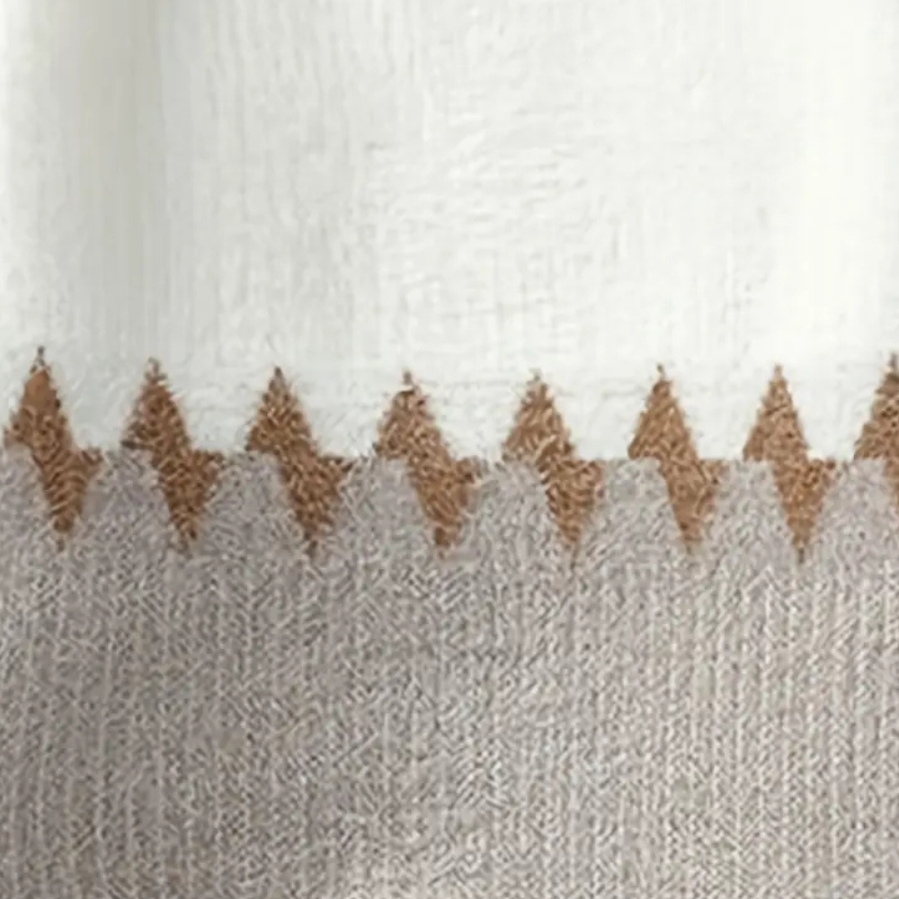 Men's knitted sweater with a simple design