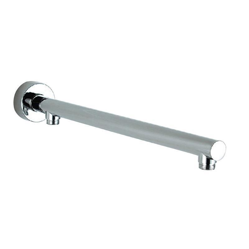 Ultra-narrow rain shower with wall arm