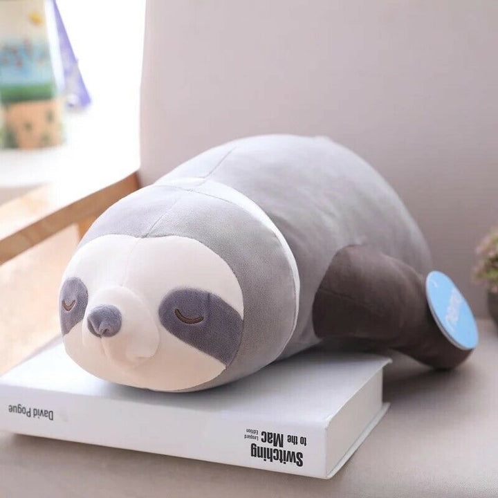 Large plush sloth toy