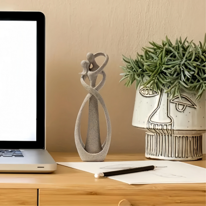 Abstract Figurine Timeless Love – Artistic Decoration and Gift Idea