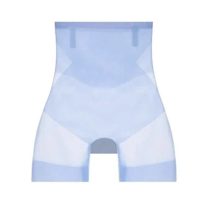 Seamless high-waisted panties with a figure-shaping design