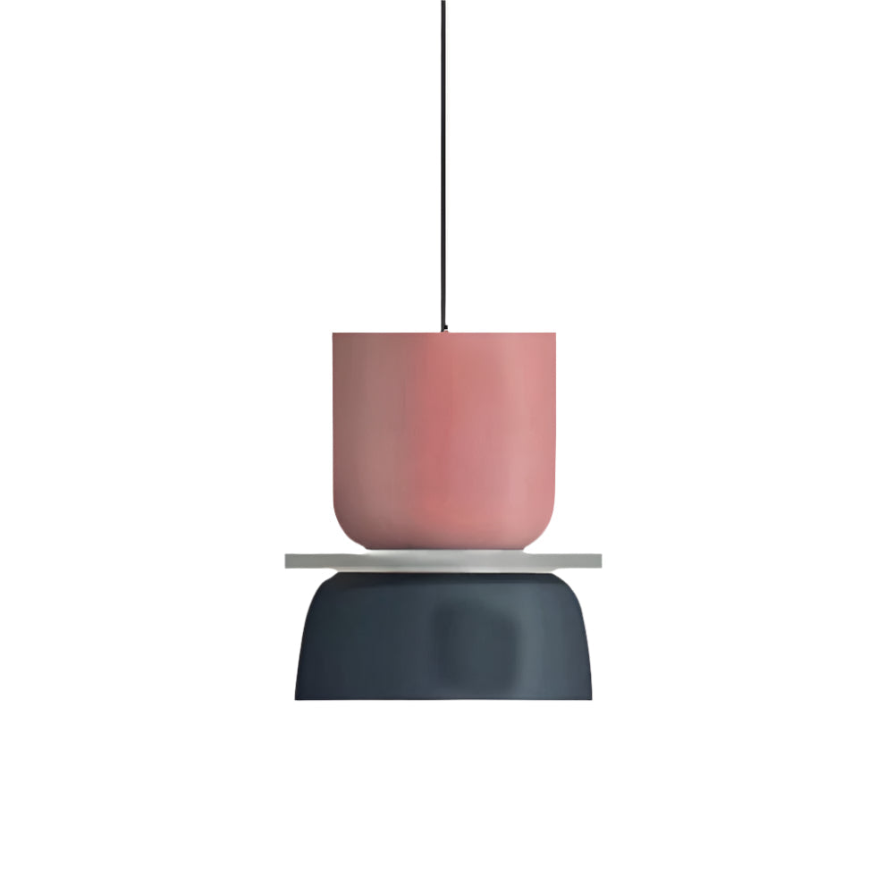 Nordic Macaron style pendant light with LED