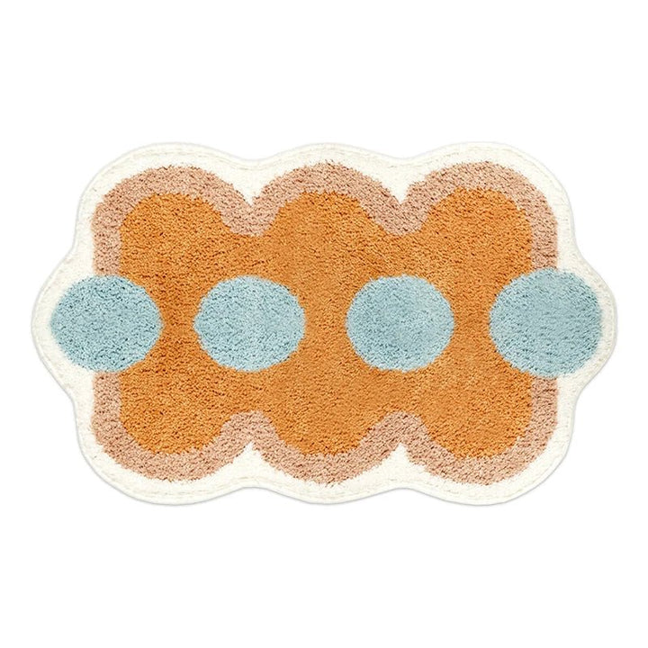 Flauschige Badematte – Modernes Steppmuster & Rutschfeste Unterseite