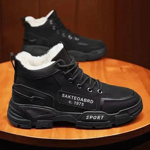 Men's High-Cut Boots with Timeless Design