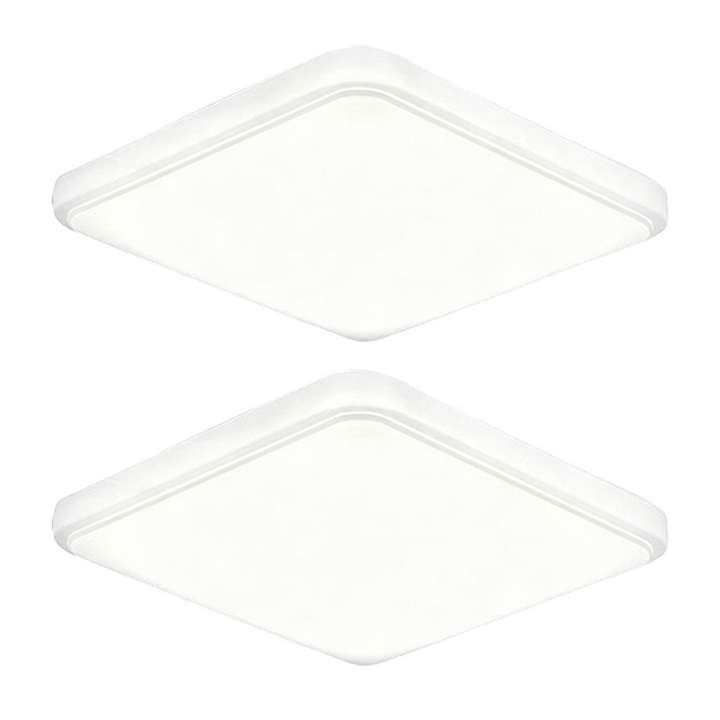 LED Deckenleuchte Quadratisch Für Wohnzimmer