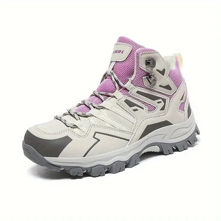 Women's hiking shoes with a sporty design