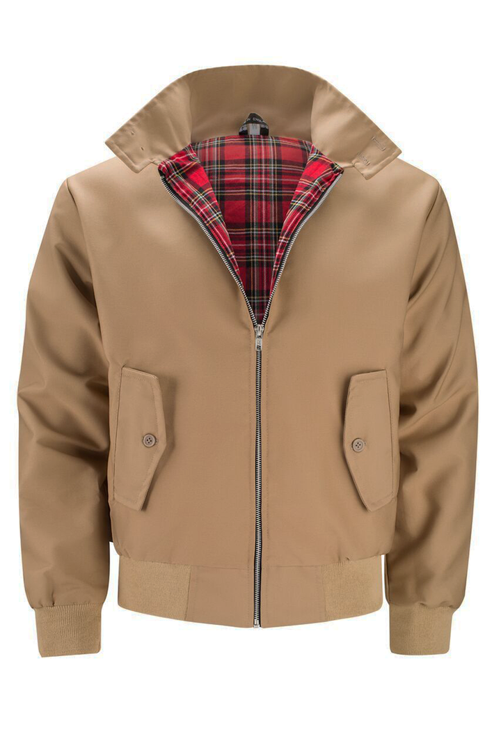 Men's Harrington Jacket with Classic Cut 