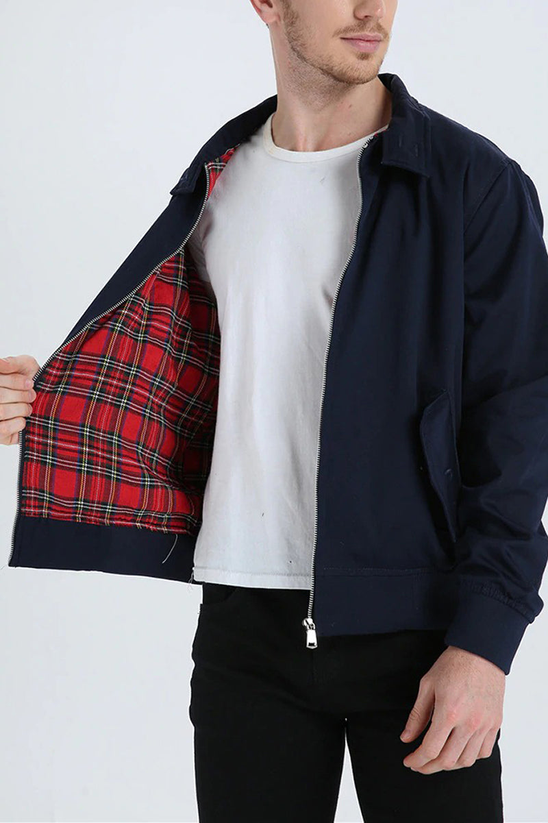 Men's Harrington Jacket with Classic Cut 