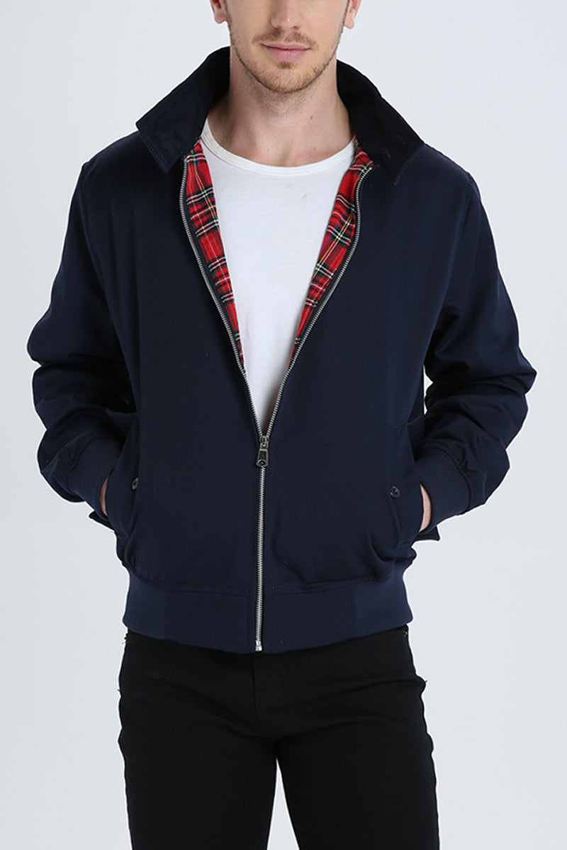 Men's Harrington Jacket with Classic Cut 