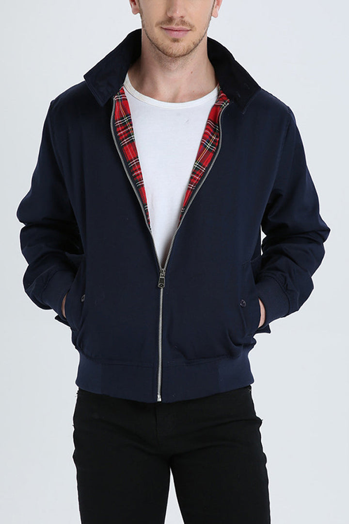 Men's Harrington Jacket with Classic Cut 