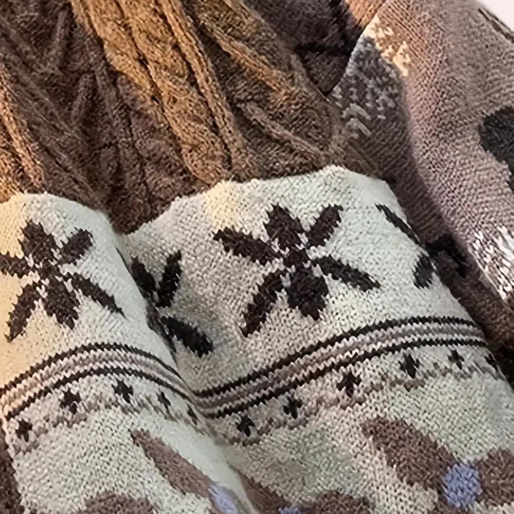 Men's Loose Fit Knit Sweater