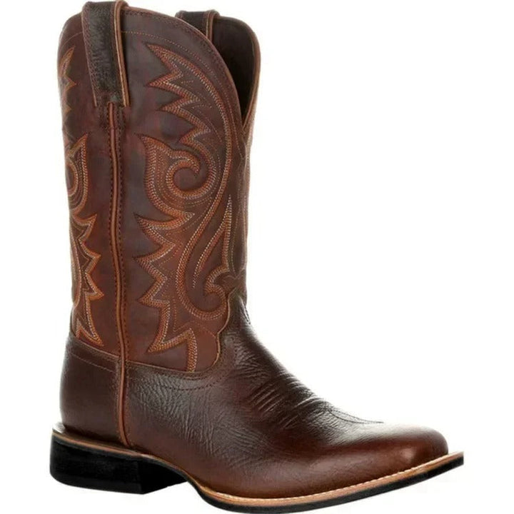 Women's Cowboy Boots with Totem Pattern