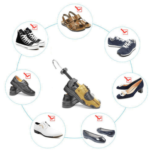 Schuhdehner mit verstellbarer Länge und Breite – Passgenaue Lösung für enge Schuhe