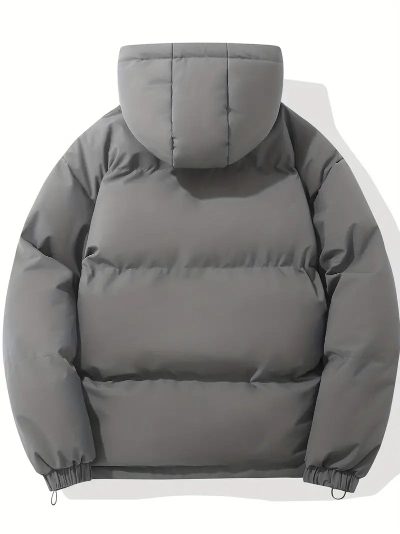 Women's winter jacket with hood and warm lining