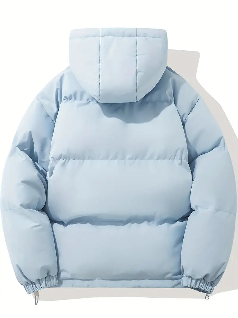 Women's winter jacket with hood and warm lining
