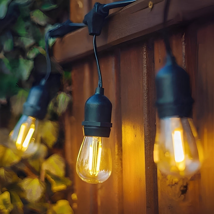 Wetterfeste LED Lichterkette für den Außenbereich