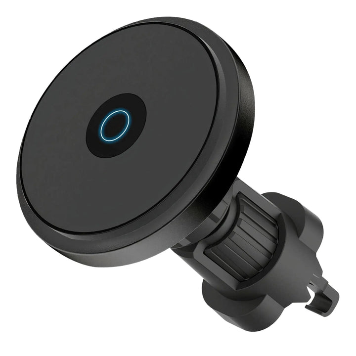 Magnetic car mount with MagSafe and fast charging function for iPhones