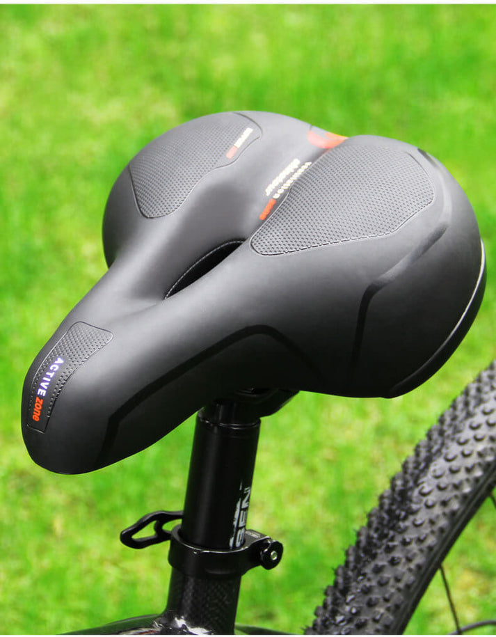 Ergonomic bicycle saddle – soft &amp; shock-absorbing