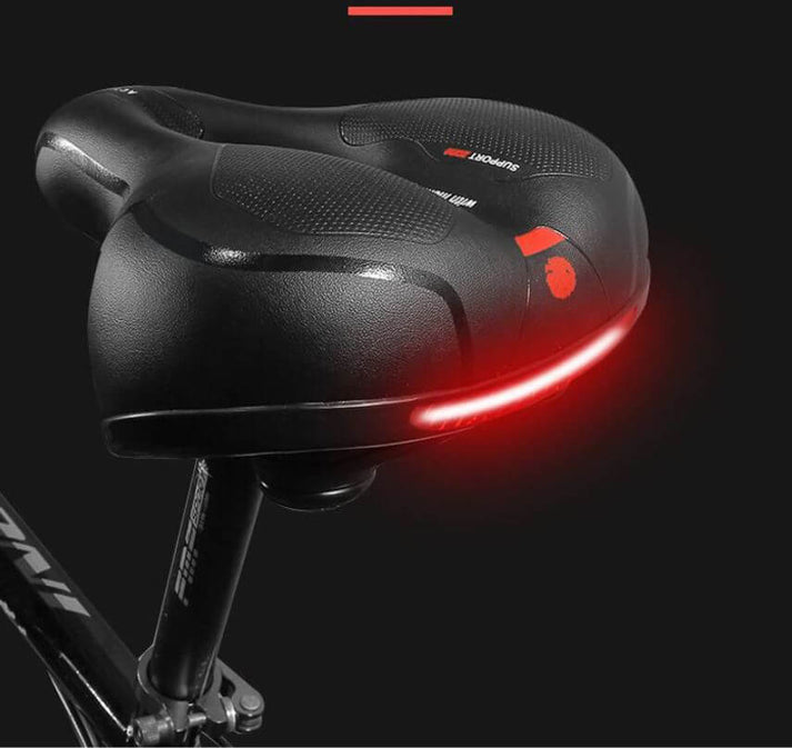 Ergonomic bicycle saddle – soft &amp; shock-absorbing